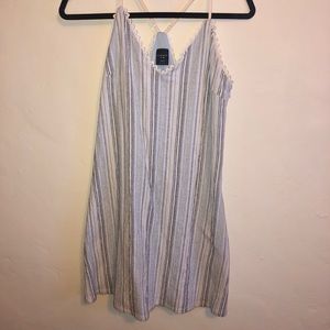 Ethereal stripe summer dress